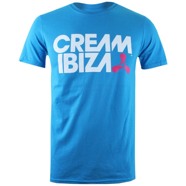 Ibiza Cream Ibiza Männer T-Shirt - Sapphire