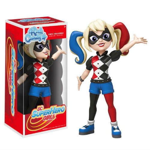Figurine Harley Quinn DC Super Hero Girls - Rock Candy Vinyl