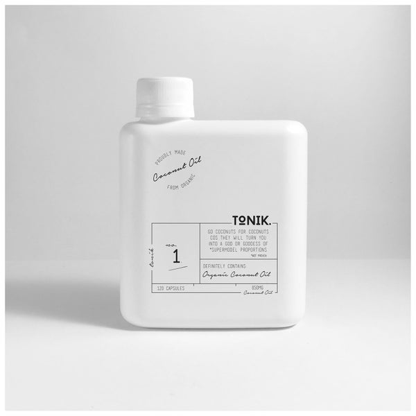 Tonik No.1 Coconut Oil Capsules - 120 Capsules