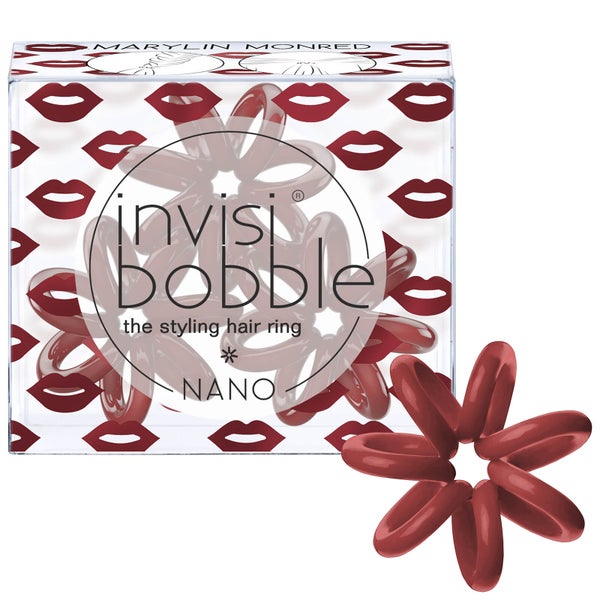 invisibobble Collection Beauty Nano - Marylin Monred (rouge subtil)