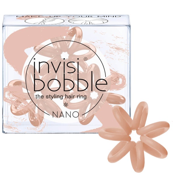 invisibobble Collection Beauty Nano - Make-up Your Mind (rose poudre)