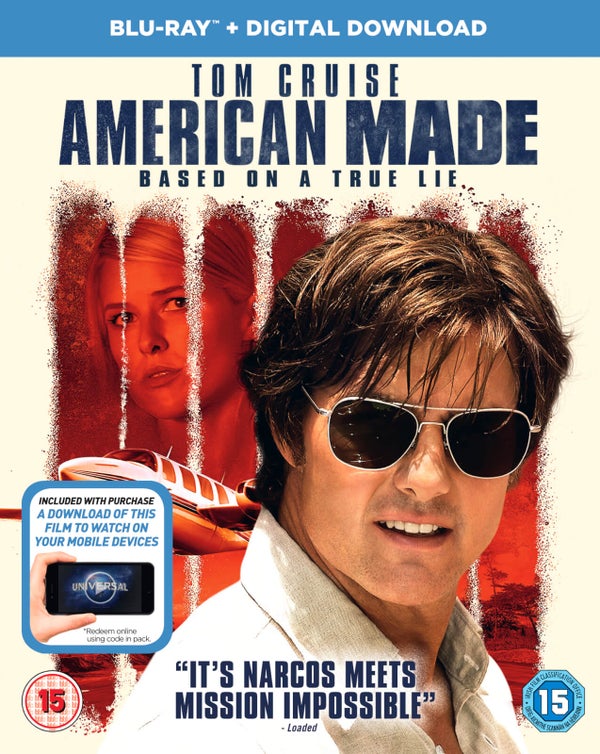 American Made (Includes BluRay & Digital download)