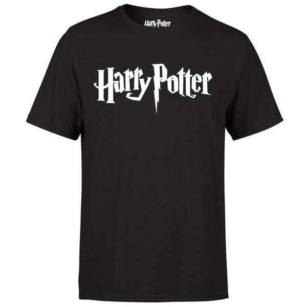 Harry Potter Logo T-Shirt - Zwart