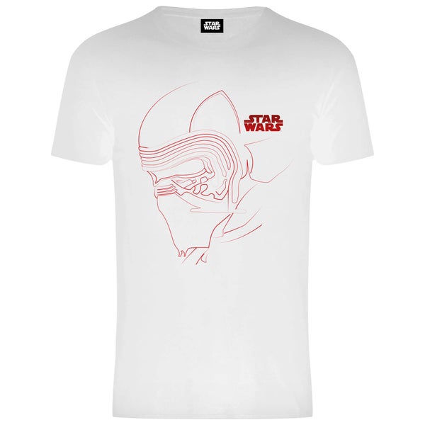 T-Shirt Homme Stormtrooper Logo Les Derniers Jedi Star Wars - Blanc