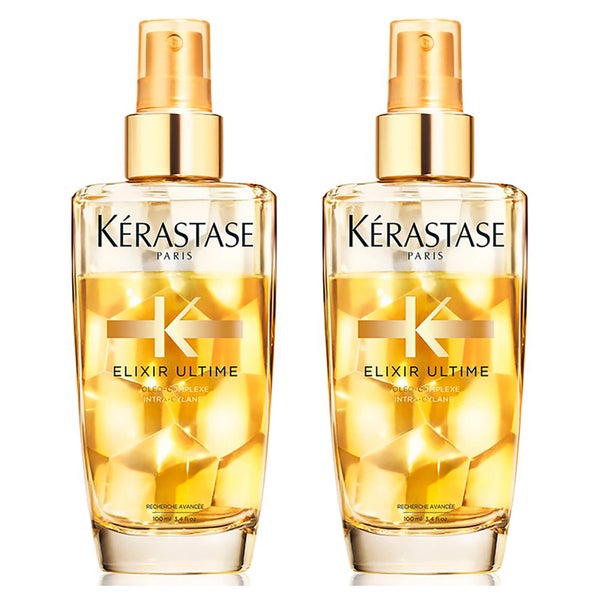 Kérastase Elixir Ultime Volumising Oil Mist for Fine Hair 100 ml Duo