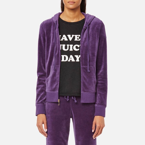 Juicy Couture Women's Track Velour Robertson Jacket - Extra Curricular