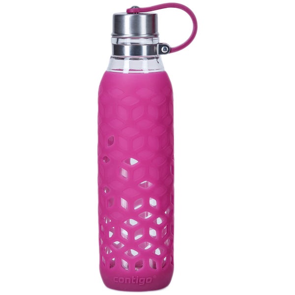 Contigo Purity Glass Drinks Bottle (590ml) - Very Berry