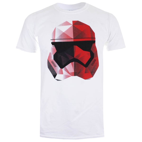Star Wars Men's The Last Jedi Geo Trooper T-Shirt - White