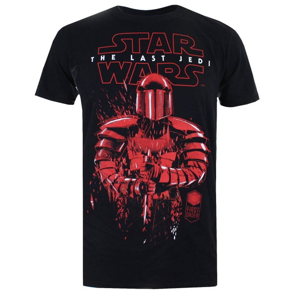 T-Shirt Homme Star Wars Garde Les Derniers Jedi - Noir