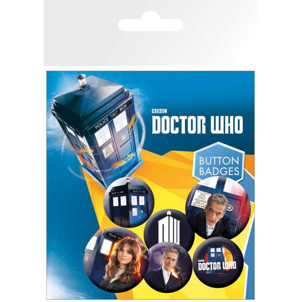 Doctor Who New Badge Pack
