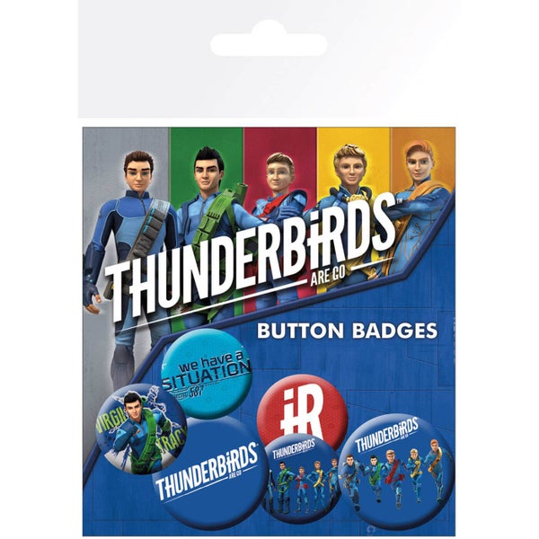 Thunderbirds Are Go International Rescue Badge Pack
