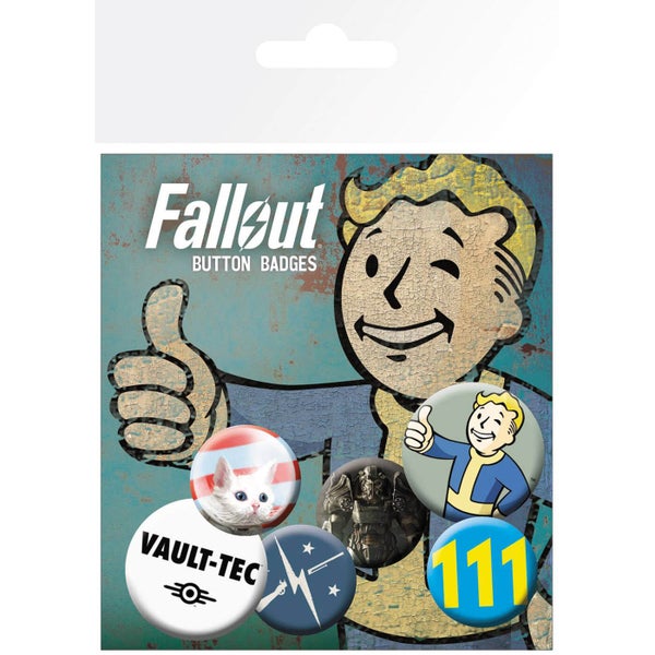 Fallout 4 Mix 1 Badge Pack