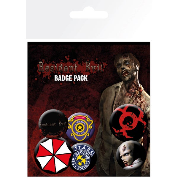 Resident Evil Mix Badge Pack