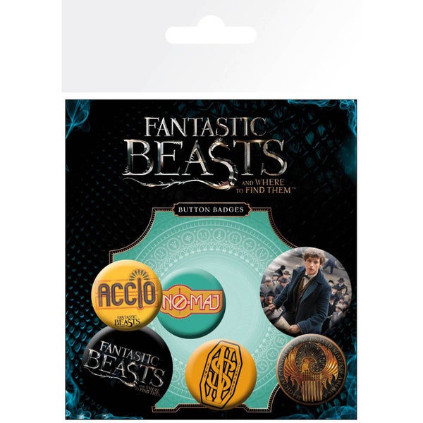 Fantastic Beasts and Where To Find Them Mix Badge Pack