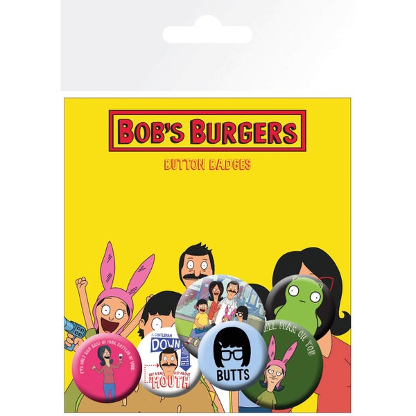 Bob's Burgers Mix Badge Pack