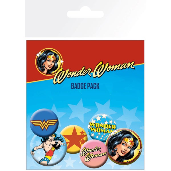 DC Comics Wonder Woman Mix Badge Pack