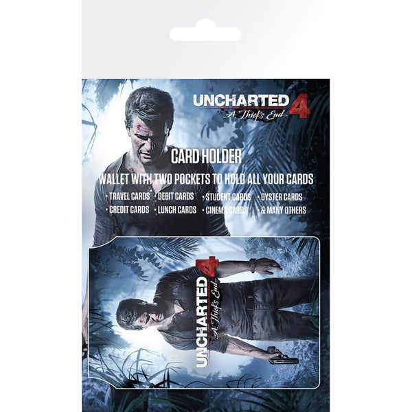 Uncharted 4 Keyart Card Holder