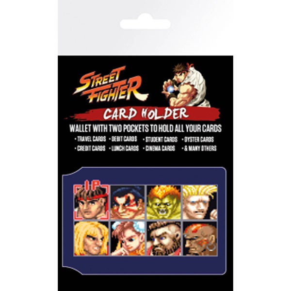 Street Fighter Character Select Card Holder