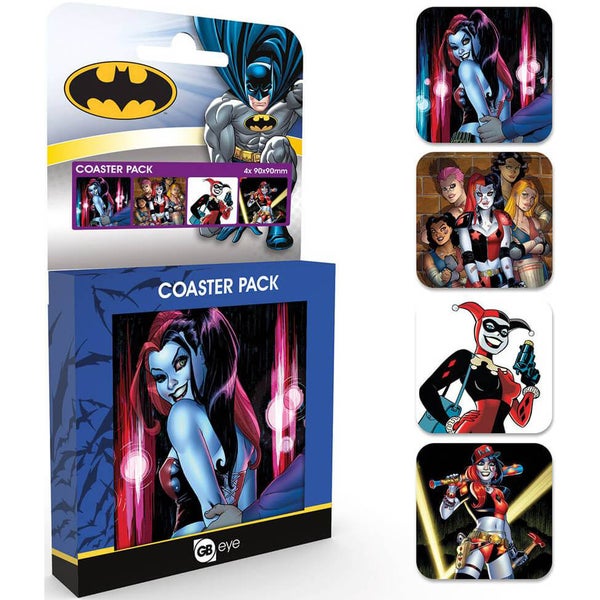 DC Comics Harley Quinn Coaster Pack
