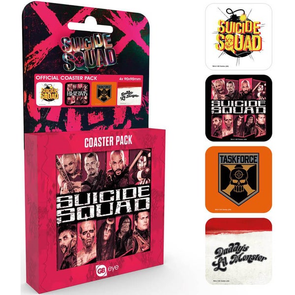 Suicide Squad Mix Coaster Pack