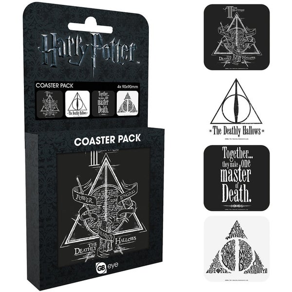 Harry Potter Deathly Hallows Coaster Pack