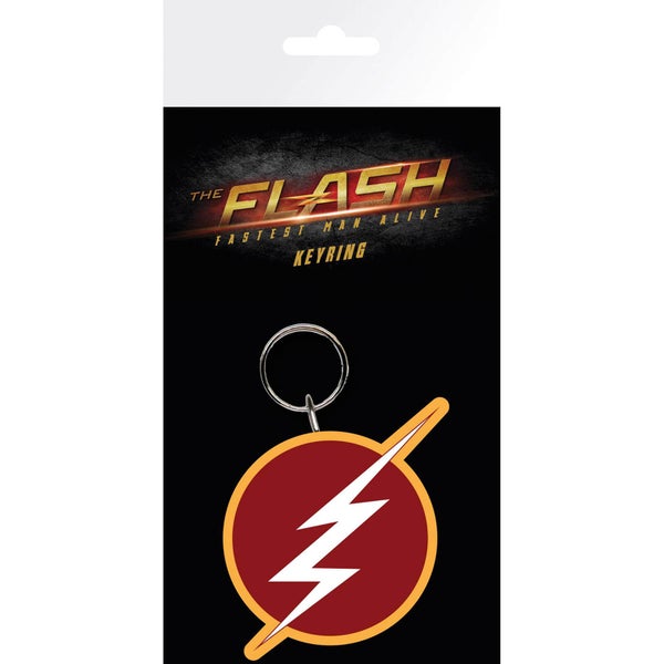 The Flash Logo Keyring