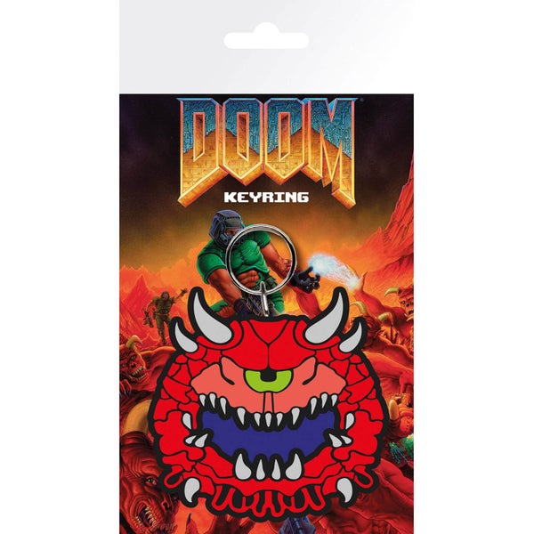 Doom Classic Cacodemon Keyring