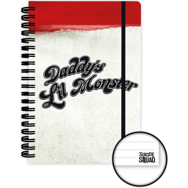 Suicide Squad Daddy's Lil Monster A5 Notebook