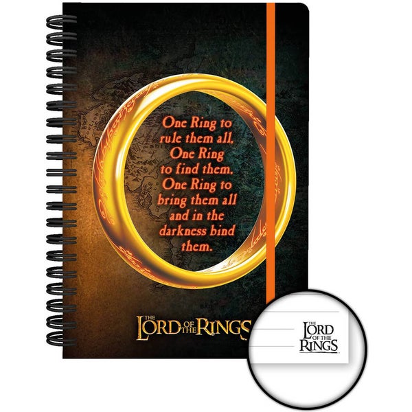 Lord of the Rings One Ring A5 Notebook