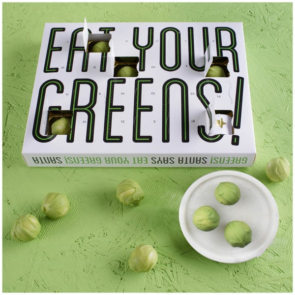 Calendrier de l'Avent Choux de Bruxelles en Chocolat - Eat Your Greens