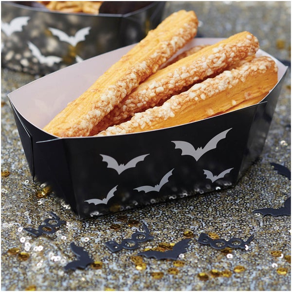 Ginger Ray Black Halloween Coffin Food Tray - Trick or Treat
