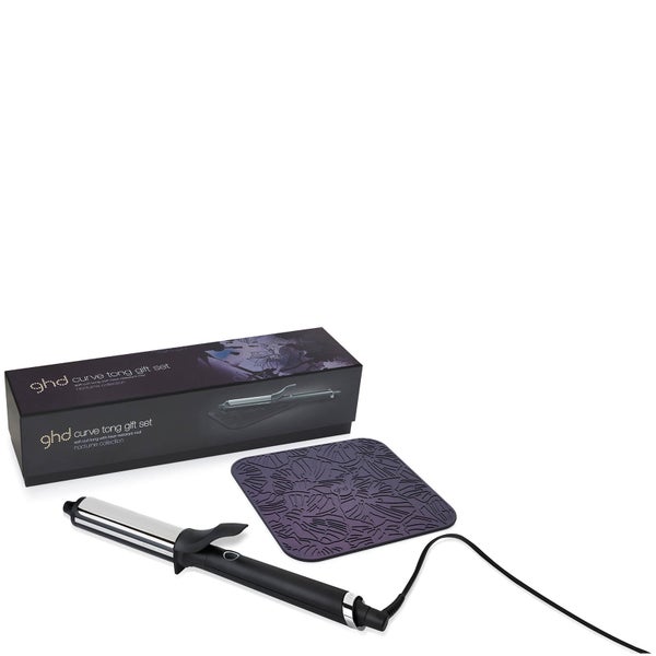 ghd Curve Soft Curl Tong with Exclusive Nocturne Collection Heat Resistant Mat