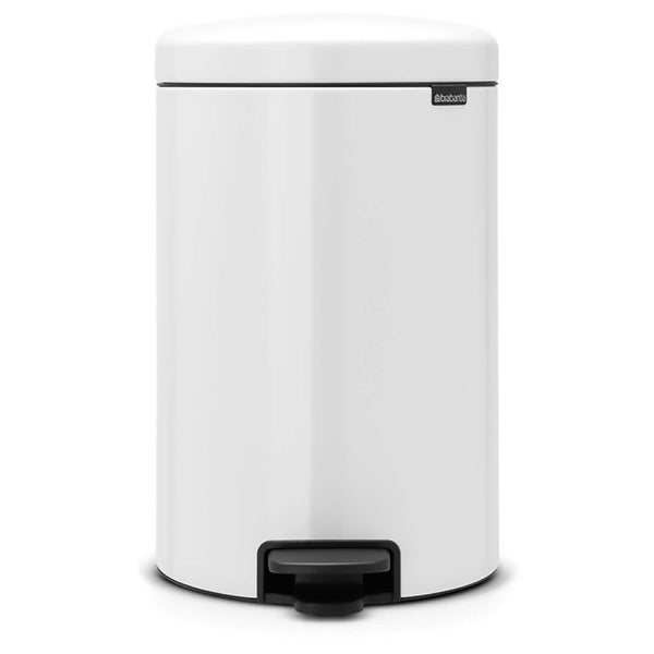 Brabantia New Icon 20 Litre Pedal Bin - White