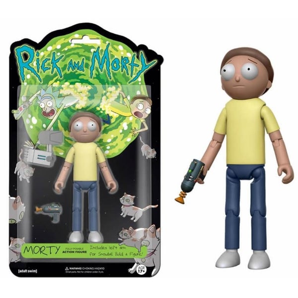 Bewegliche Actionfigur: Rick and Morty - Morty
