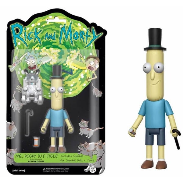 Articulated Action Figure: Rick and Morty - Poopy Butthole