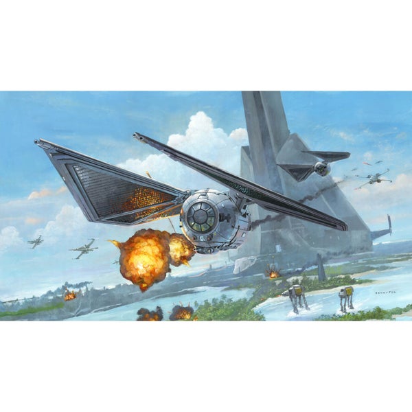 Star Wars: Rogue One - Scarif Striker Print by Acme Archive’s Artist Bryan Snuffer - 19 x 13 Inches