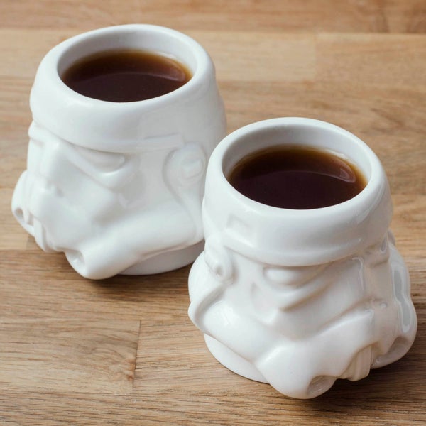 Original Stormtrooper Espresso Mug Set - White