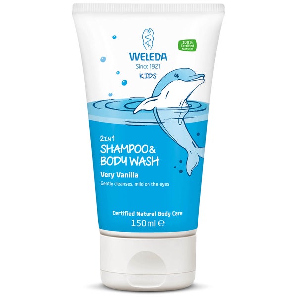 Weleda Kids doccia shampoo 2-in-1 - vaniglia dolce 150 ml