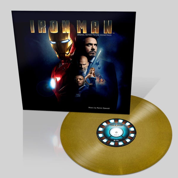 Iron Man: The Original Motion Picture Soundtrack OST – Zavvi Exclusive - Limited Coloured Gold Vinyl (500 Worldwide Only)