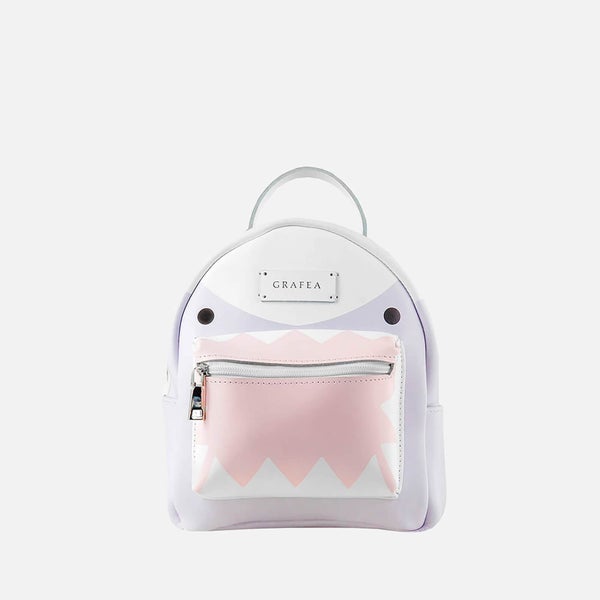 Grafea Women's Zippy Shark Backpack - Lilac