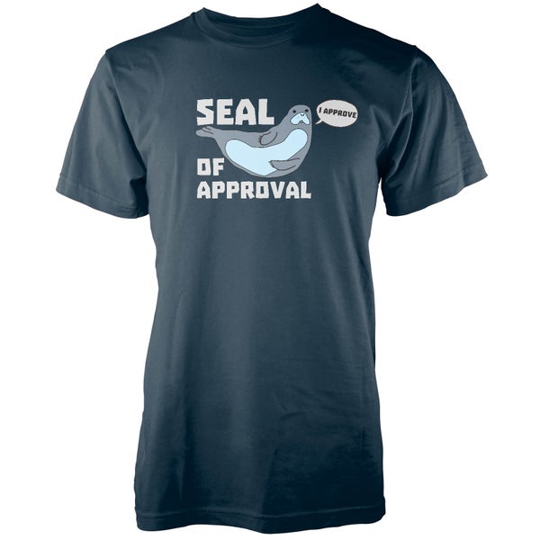 Camiseta "Seal of Approval" - Hombre - Azul marino