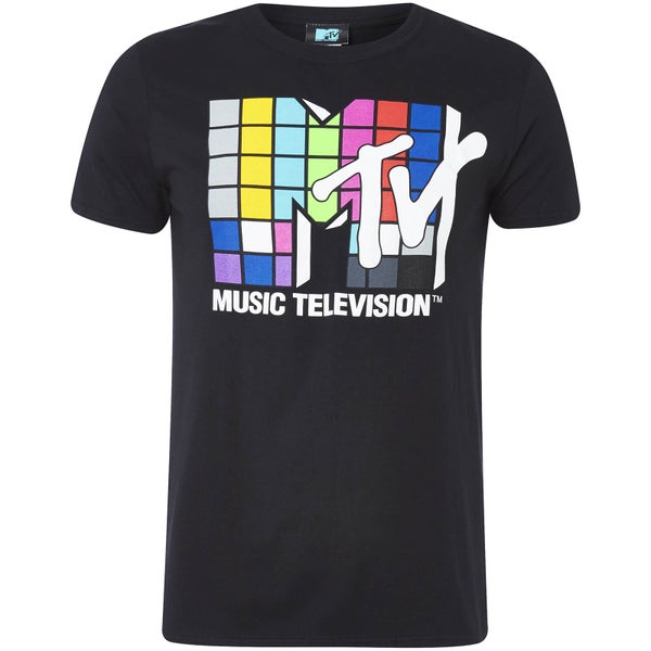 MTV Men's Logo T-Shirt - Black