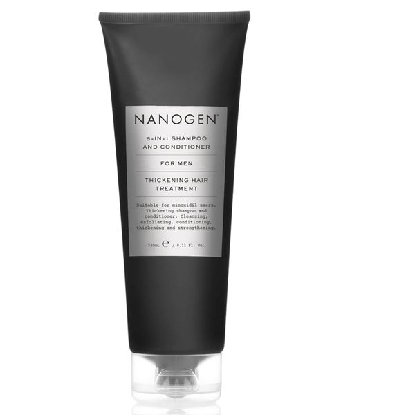 Nanogen 5 in 1 Exfoliating Shampoo and Conditioner for Men