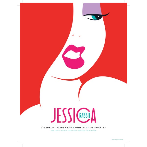 Affiche de Collection de Michael De Pippo - Jessica Rabbit Disney (457mm x 610mm)