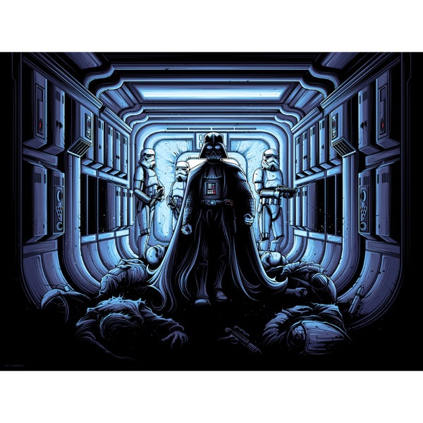 Affiche de Collection par Dan Mumford - Star Wars - I Find Your Lack of Faith Disturbing (450mm x 610mm)