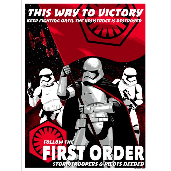 Star Wars - This Way to Victory Print by Brian Miller (457mm x 610mm)