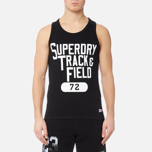 Superdry Men's Trackster Vest - Black