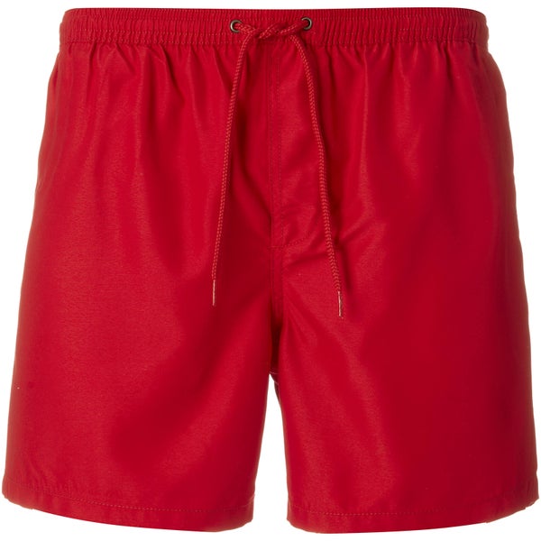 Brave Soul Men's Sparks Swim Shorts - Red