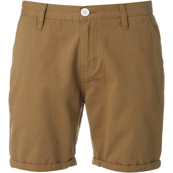 Brave Soul Men's Smith Chino Shorts - Tobacco