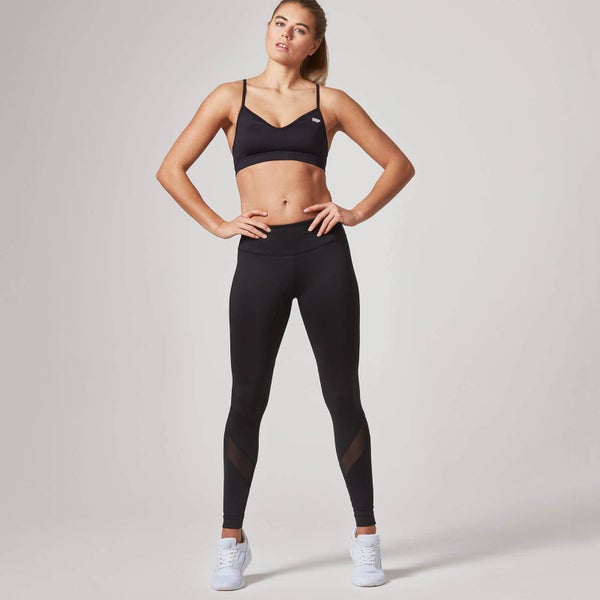 Myprotein The Black Mesh Heartbeat Outfit